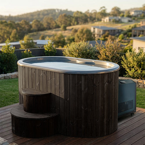 SaunaLife 2 person Immersion tub S2BC Package