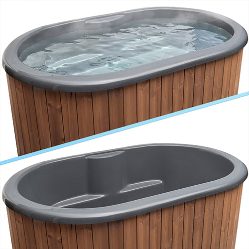 SaunaLife 2 person Immersion tub S2NC Package