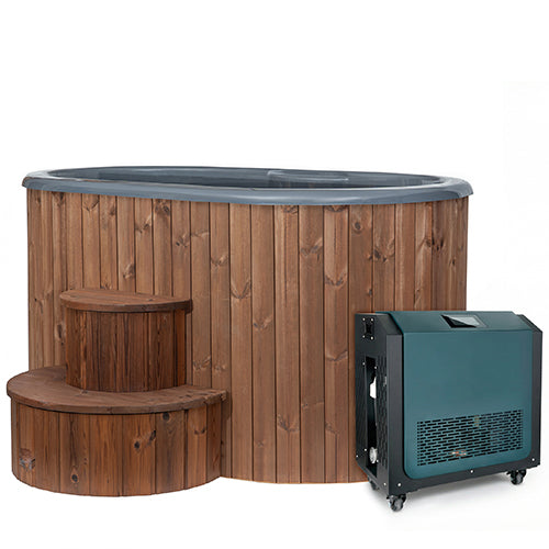 SaunaLife 2 person Immersion tub S2NC Package