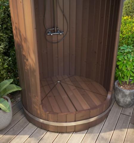 SaunaLife Barrel Shower