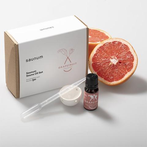 Saunum 10 ml Grapefruit Aromatherapy oil