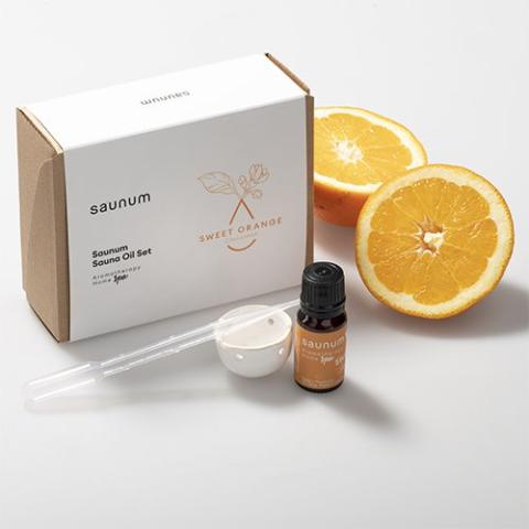 Saunum 10 ml Sweet-Orange Aromatherapy oil