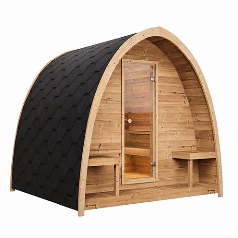 6 Person SaunaLife Model G3 Outdoor Home Sauna Kit