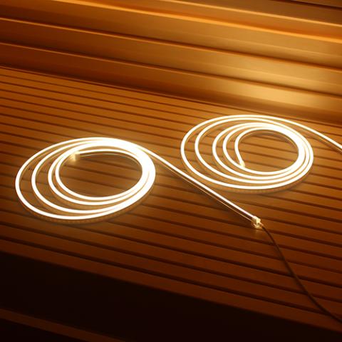 Prosaunas 10' led light 3 Universal Sauna Light Kit with Two 10-Ft Flexible LED Strips