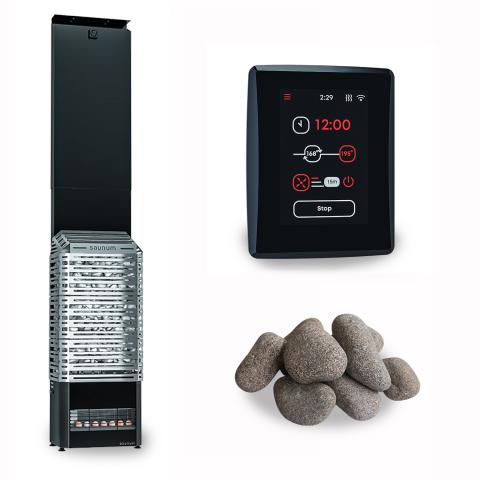 Saunum AIR 7 WiFi Sauna Heater Package