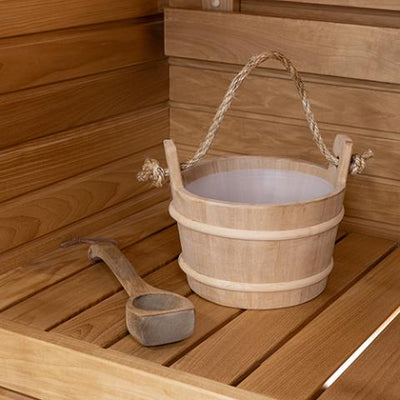 Prosaunas Wood Sauna Bucket Rope Handle