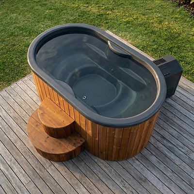 SaunaLife 2 person Immersion tub S2NC Package