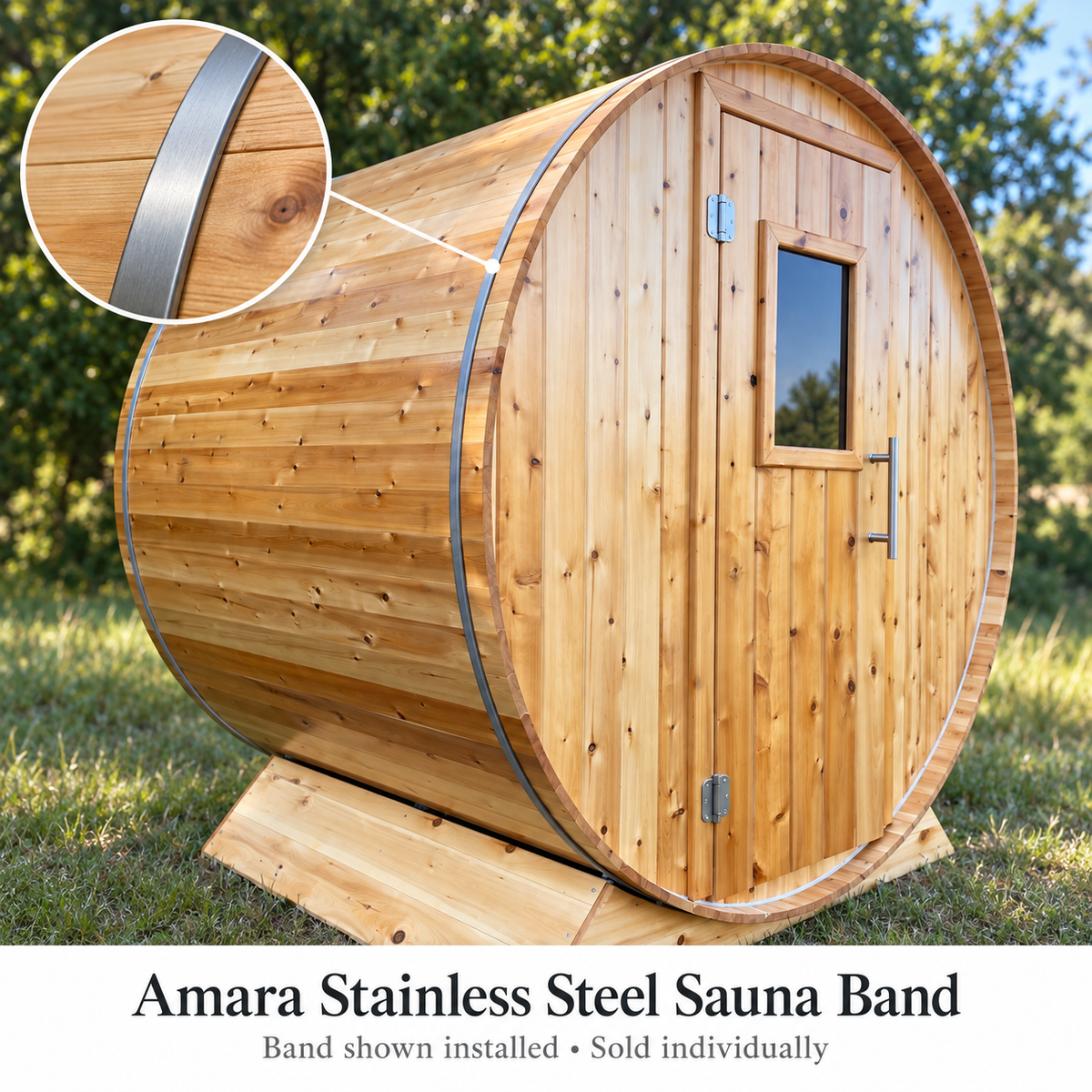 Custom Stainless Steel Sauna Band