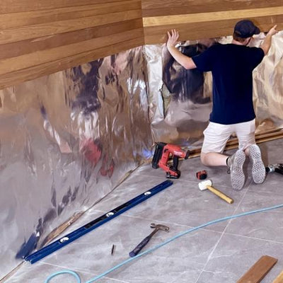 PROSAUNAS 128938 Vapor Barrier Foil, 48x325