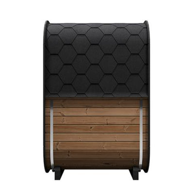 2 Person SaunaLife Model CL3G Cube Outdoor Home Sauna Kit