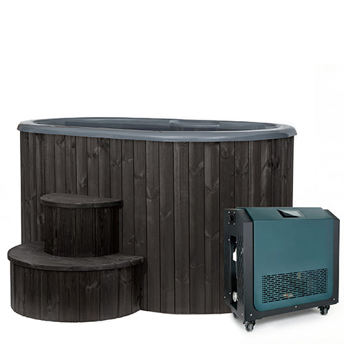 SaunaLife 2 person Immersion tub S2BC Package