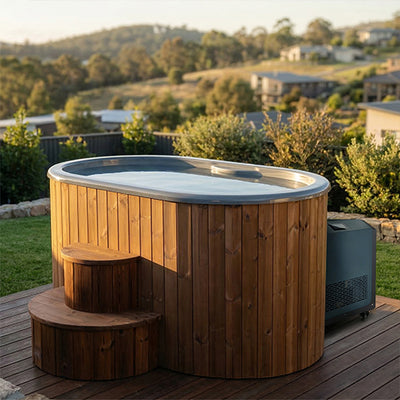 SaunaLife 2 person Immersion tub S2NC Package