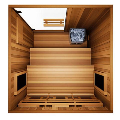 2 Person Finnmark FD-4 Trinity Infrared & Steam Sauna Combo