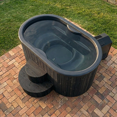 SaunaLife 2 person Immersion tub S2BC Package