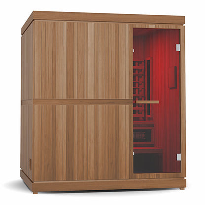 4 Person Finnmark FD-5 Trinity XL Infared & Steam Sauna Combo